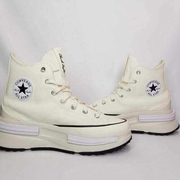 Converse Unisex Run Star Legacy CX High Tops Women's Size 9  A00868C Egret  NWT - Picture 3 of 10